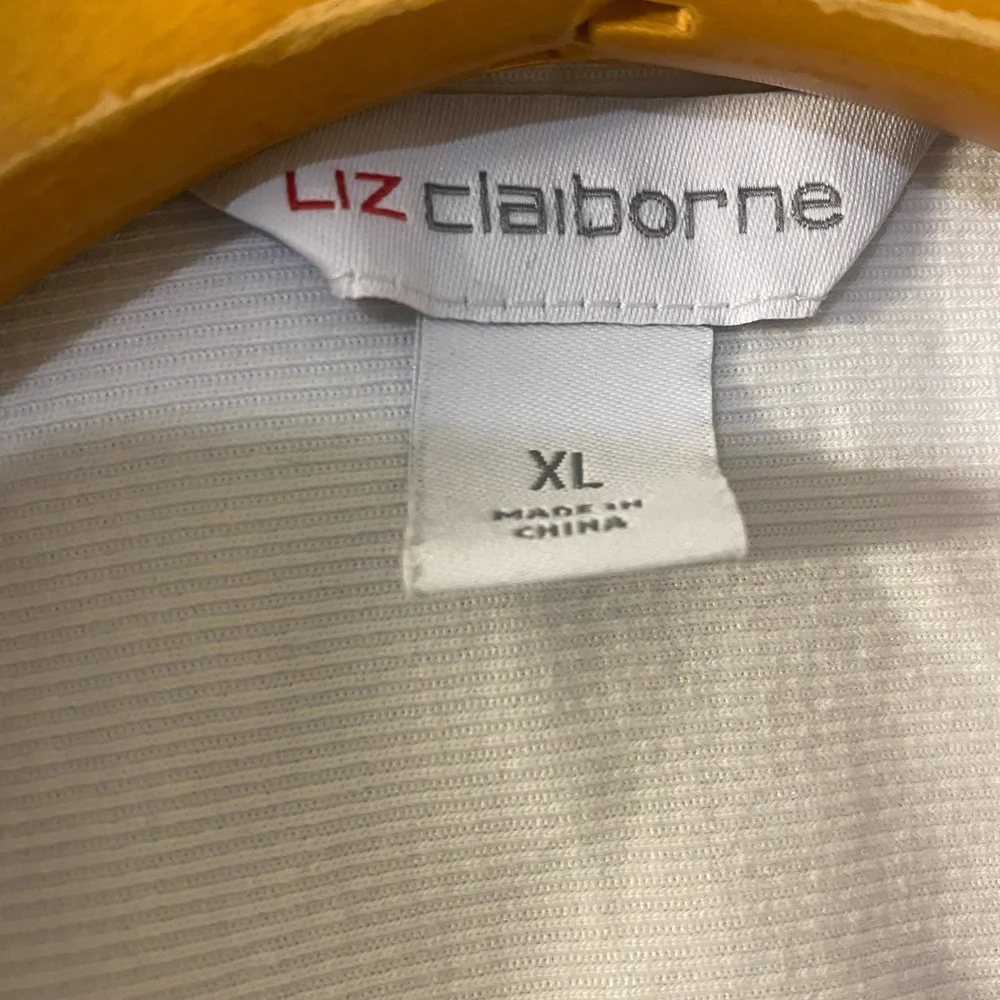 LIZ ClaIborne Color White SIZE XL - Picture 2 of 9